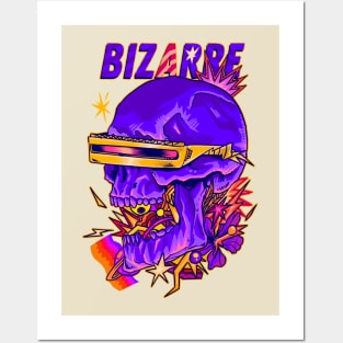 Bizarre Skull Posters and Art